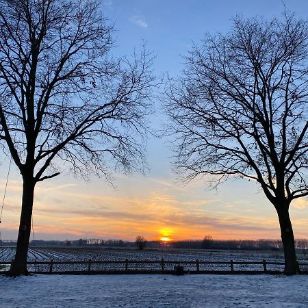 Damse Paveljoentje Comfort En Uitzicht In Damme Esterno foto