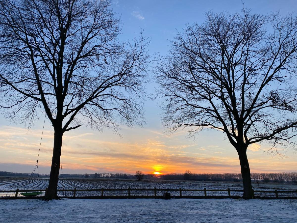 Damse Paveljoentje Comfort En Uitzicht In Damme Esterno foto