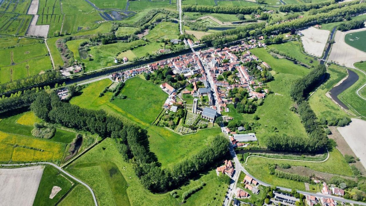 Damse Paveljoentje Comfort En Uitzicht In Damme Esterno foto